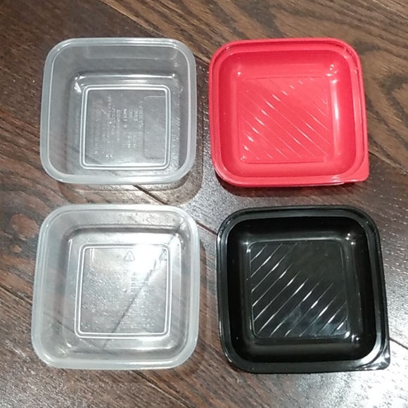 Disney Mickey Mouse 4 Side Dish Snack Container Pack - Picture 7 of 9